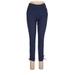 Columbia Active Pants - Mid/Reg Rise Skinny Leg Cropped: Blue Activewear - Women's Size Medium