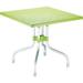 Latitude Run® Plastic/Resin Bistro Outdoor Table in Green | 29 H x 31 W x 31 D in | Wayfair MCRR6918 29761484