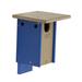 Outdoor Leisure Products 10.5 in x 7 in x 7 in Birdhouse Plastic in Blue/Brown | 10.5 H x 7 W x 7 D in | Wayfair GM23WWBL