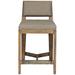 Vanguard Furniture Thom Filicia Solid Wood 26.5" Counter Stool Wood/Upholstered in Gray | 36 H x 19 W x 21.75 D in | Wayfair 9080-CS_154396_Hampton