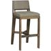 Vanguard Furniture Thom Filicia 32.5" Bar Stool Wood/Upholstered in Gray | 42 H x 19 W x 21.75 D in | Wayfair 9080-BS_154265_Hampton