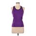 Mizuno Active T-Shirt: Purple Activewear - Women's Size Medium