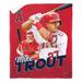 The Northwest Group Mike Trout Los Angeles Angels 50'' x 60'' Player Silk Touch Sherpa Throw Blanket