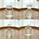 Petit vase pour centres de table vase à bourgeons en plastique mini vase rustique transparent