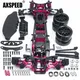 AXSPEED-Kit de cadre en métal fibre de carbone et plastique jantes amortisseurs pour Sakura D5 MR