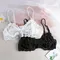 Soutien-gorge en dentelle pour femmes, 1 pièce, sous-vêtements fins, transparents, Sexy, Lingerie féminine, Bralette pour dames, nouvelle vente 2023