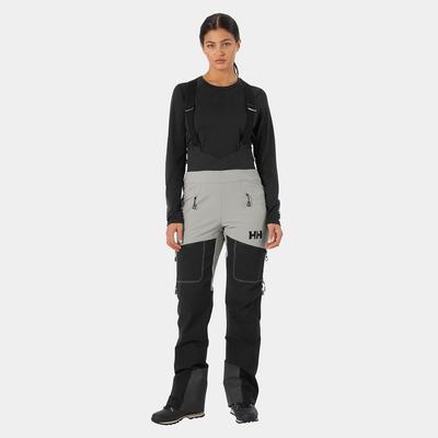 Helly Hansen Women’s Odin Backcountry Softshell Bib Pant Grey XL
