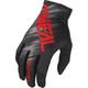 Oneal Matrix Voltage schwarz/rote Motocross Handschuhe, schwarz-rot, Größe 2XL