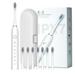 Electric Toothbrush Electric Toothbrush With 8 Brush Heads With Toothbrush Box 6 Cleaning Modes Water Proofing Ipx7 Water Proofing Electric Toothbrush -Newly