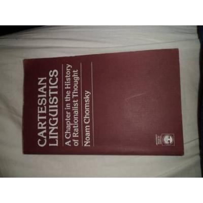 Cartesian Linguistics: A Chapter in the History of...