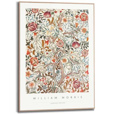 Poster REINDERS "William Morris", bunt (farbe bild(er): bunt), B:50cm H:70cm T:2,2cm, MDF, Bilder Image