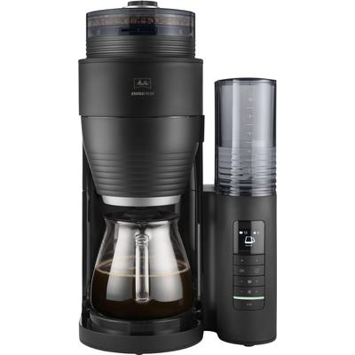 MELITTA Kaffeemaschine mit Mahlwerk "AromaFresh Pro X 1030-02" Kaffeemaschinen Gr. 1,25 l, 10 Tasse(n), silberfarben (schwarz, silber) Kaffeemaschine mit Mahlwerk