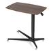 Adjustable Mobile Standing Desk Large TV Tray Table with Lockable Wheels - 36’’ x 19’’ x 24-37’’(L X W X H)