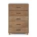 Modern Farmhouse Solid Wood 5 Drawer Bedroom Chest