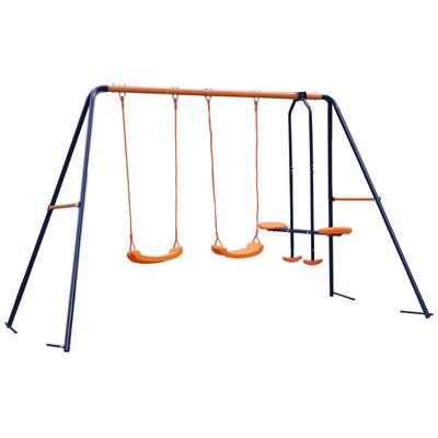 3 in 1 Children Kids Swing Set for Backyard