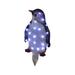 Dezsed Christmas Decorations Clearance Lighted Penguin Christmas Outdoor Yard Decorations Glittered Penguin With Battery Lighted Outdoor Decor Artificial Pre-Lit Xmas Decorative Penguin LED Lights