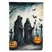 The Grim Reaper Spooky Halloween Garden Flag 11.25 in x 15.5 in