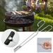 Outdoor Kitchen Gadgets Grilling Accessories Stainless Steel Fire Tongs Outdoor Pasta Accessories Stainless Steel Grill Tongs Tongs Camping Accessories Bbq Supplies Barbecue Clip Buffet