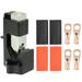 Car Battery Hammer Lug Crimping Tool Kit for AWG 8-4/0 Electrical Lug Crimper 4 PCS Lugs Tubular Ring Terminal Connector