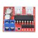 Dioche Motor Driver Step Motor Controller Step Motor Driver 2 Way CW CCW Rotation PWM Speed Regulation Dual H Bridge Board 2.5A