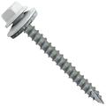 Metal Roofing Screws: (250) Screws X 2-1/2 Brite White Hex Head Sheet Metal Roof Screw. Self Starting/Tapping Metal To Woodsheet Metal Screws With EPDM Washer. For Corrugated Roofing