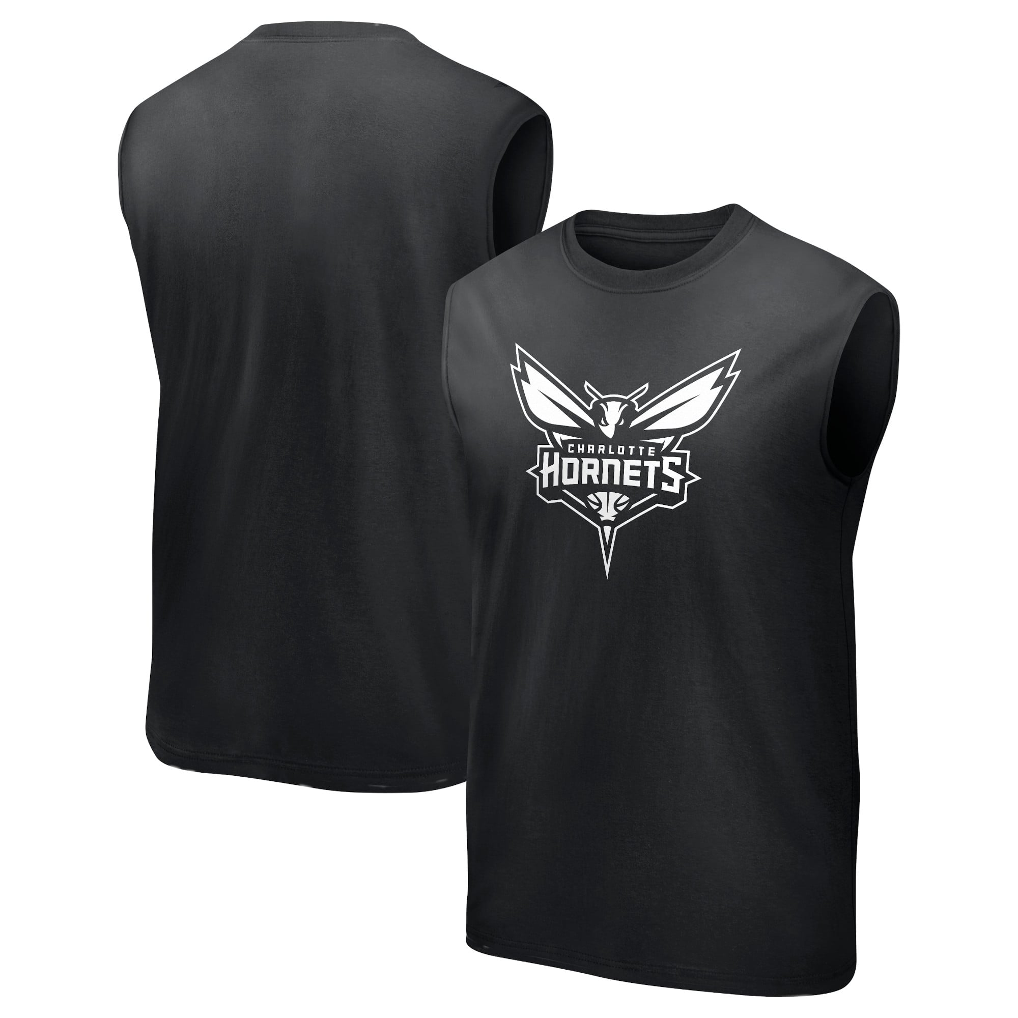 Charlotte Hornets FanatIcs Marken-Tanktop mit Mono-Logo und Grafik – Herren