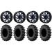 Fuel Runner 24 Wheels Blue 35 MotoSlayer Tires Kawasaki Mule Pro FXT