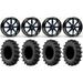 Fuel Maverick 24 Wheels Blue 35 MotoSlayer Tires Sportsman RZR Ranger