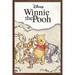 Disney Winnie The Pooh - Group Sketch Wall Poster 22.375 x 34 Framed