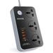Power Strip with USB Ports 3 Widely Spaced AC Outlets and 4 USB (3 QC 3.0 + 1 PD 3.0) Mountable Charging Station