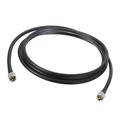 Uxcell Coaxial Cables 400 Type UHF Male to UHF Male Low Loss Coaxial Cables 9.8FT Black 1Pcs