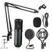 1 Set USB Microphone Computer Recording Condenser Microphone Gaming Microphone