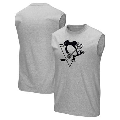 Pittsburgh Penguins Fanatics Branded Mono Logo Grafik-Tanktop – Herren Image
