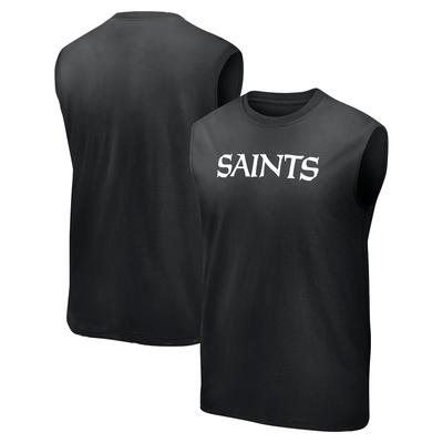 New Orleans Saints Mono-Logo-Grafik-Tanktop – Herren Image