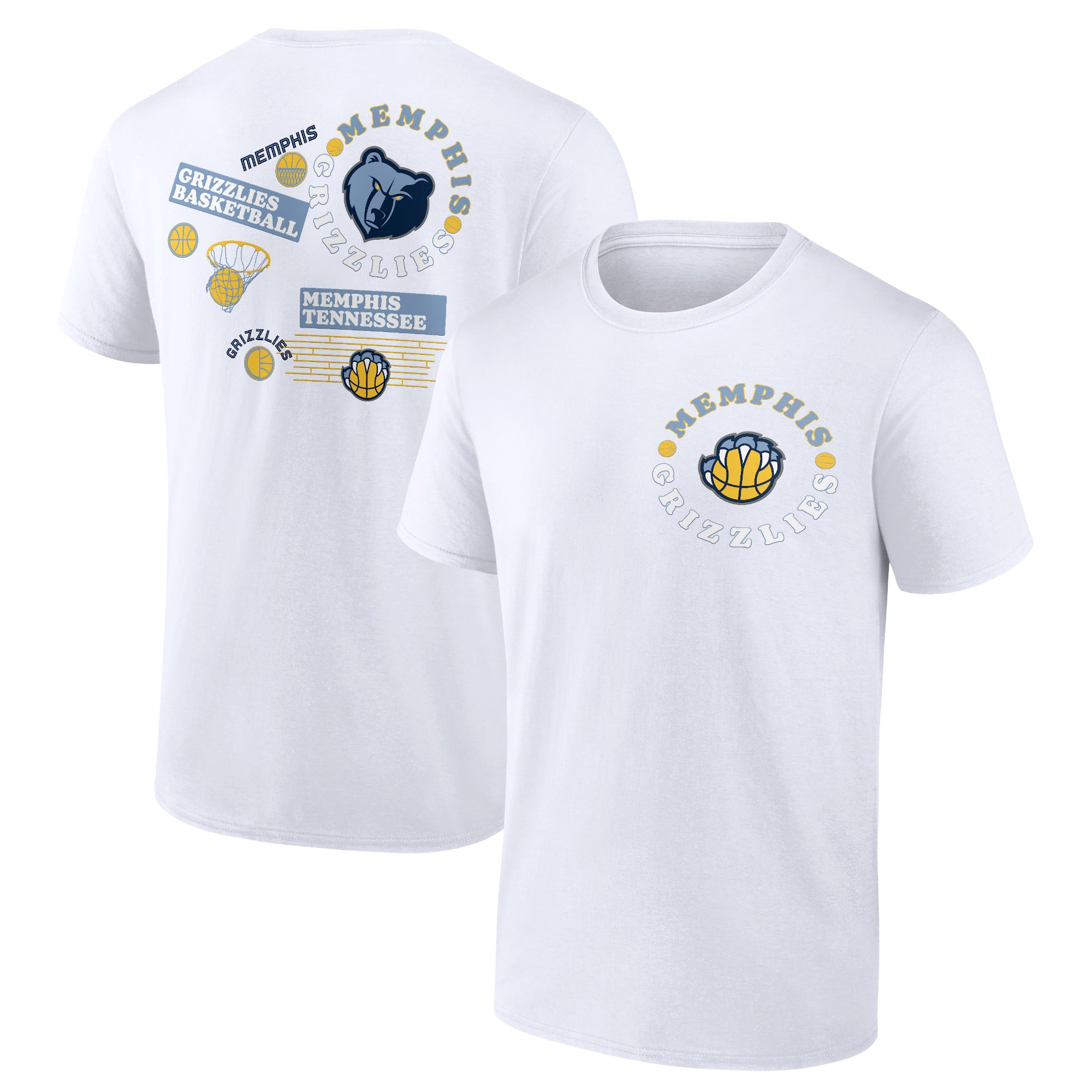 T-shirt graphique Memphis Grizzlies Street Collective - Hommes - Homme Taille: 2XL