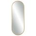 09844-Uttermost-Varina - Tall Mirror-60 Inches Tall and 22 Inches Wide-Gold Leaf Finish