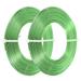 Uxcell 16.4 Feet Flat Aluminum Wire 18 Gauge Bendable Anodized Aluminum Wire Dark Green 2 Roll