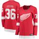 Women's Fanatics Branded Christian Fischer Red Detroit Wings Home Breakaway Player Jersey