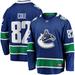 Men's Fanatics Branded Ian Cole Blue Vancouver Canucks Home Breakaway Jersey