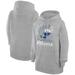 Men's Starter Heather Gray St. Louis Blues Arch City Team Graphic Fleece Pullover Hoodie