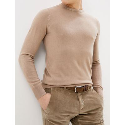 Jumpers Olsen Soft Cashmillon Crew Neck Jumper In Taupe - Kensington Eastside / L - Tokyo Laundry