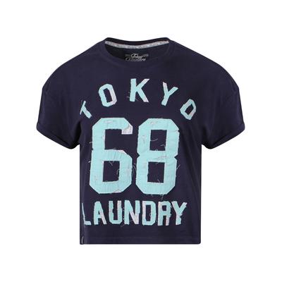 T-Shirts Destini Blue cotton tee / 14 - Tokyo Laundry