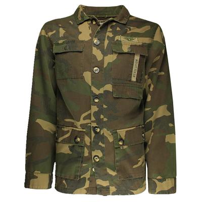 Coats / Jackets Jackson Camouflage Print Canvas Jacket in Khaki / L - Tokyo Laundry