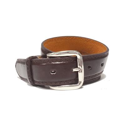 Accessory Mens Marlin Smooth Finish Leather Belt in Brown / XXL (44" - 49") - Tokyo Laundry