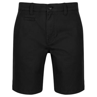 Shorts Scotch Cotton Twill Chino Shorts with Stretch In Jet Black - South Shore / M - Tokyo Laundry