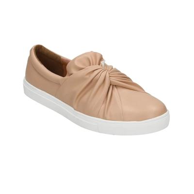 Shoes Casula Twist Vamp Slip On Plimsolls in Nude / UK 8 - Tokyo Laundry