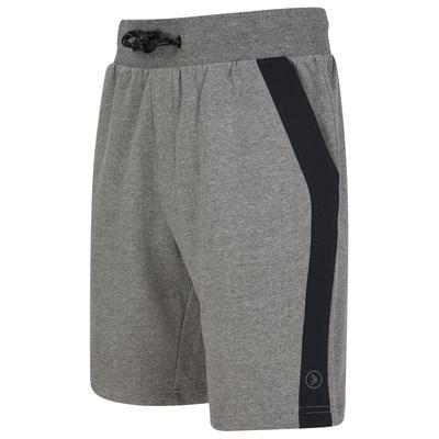Jogger Shorts Pitfield Cotton Blend Brushback Fleece Jogger Shorts In Mid Grey Marl- Dissident / S - Tokyo Laundry