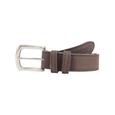 Belt George Suede Effect Faux Leather Belt in Brown / L/XL - Tokyo Laundry