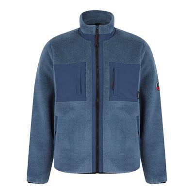 Coats / Jackets Calllias Teddy Borg Fleece Funnel Neck Jacket Top in Airforce / M - Tokyo Laundry