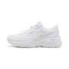 Sneaker PUMA "CILIA MODE", Gr. 38,5, weiß (puma weiß, puma silber), Synthetik, sportlich, Schuhe